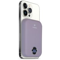 imoshion Magnetic Powerbank 10.000 mAh - Draadloze powerbank - Quick Charge en Power Delivery - Paars