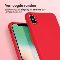 imoshion Color Backcover met afneembaar koord Apple iPhone X / Xs - Rood