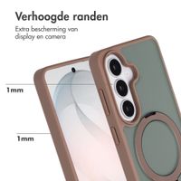 Accezz Ring Stand Backcover met MagSafe Samsung Galaxy S26 - Bruin