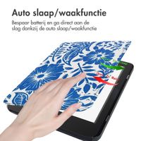 imoshion Design Slim Hard Case Sleepcover Tolino Page 2 - Flower Tile