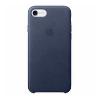 Apple Leather Backcover Apple iPhone SE (2022 / 2020) / 8 / 7 - Midnight Blue