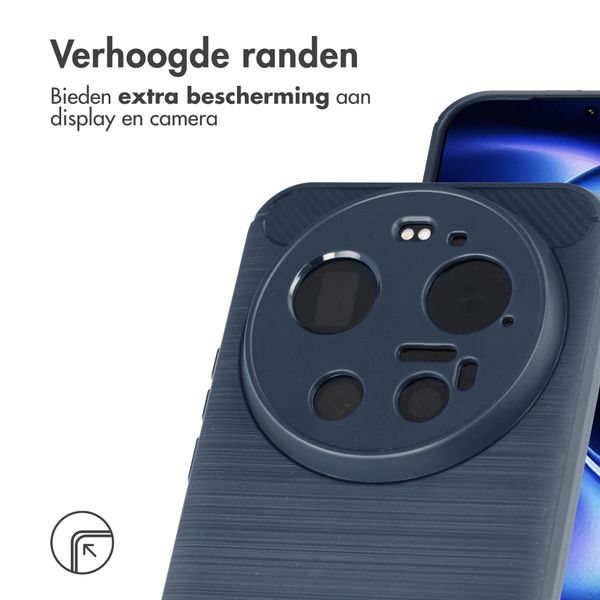 imoshion Brushed Backcover Xiaomi 17 Ultra - Donkerblauw