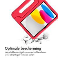 imoshion Kidsproof Backcover met handvat Apple iPad 11 (2025) 11 inch A16 / iPad 10 (2022) 10.9 inch - Rood