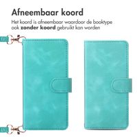 imoshion Bookcase met koord Samsung Galaxy S25 FE - Turquoise