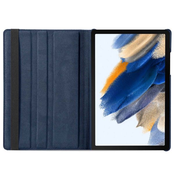 imoshion 360° draaibare Bookcase Samsung Galaxy Tab A8 - Donkerblauw