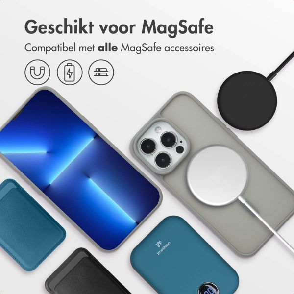 imoshion Color Guard Backcover met MagSafe iPhone 13 Pro - Grijs