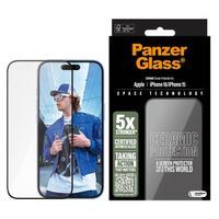 PanzerGlass Ceramic Screenprotector met applicator Apple iPhone 16