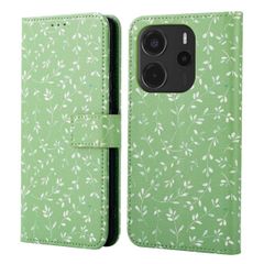 imoshion Design Bookcase Xiaomi Redmi Note 14 (4G) - Green Flowers