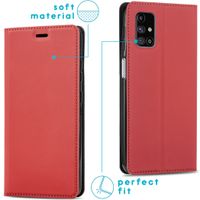 imoshion Slim Folio Bookcase Samsung Galaxy M31s - Rood