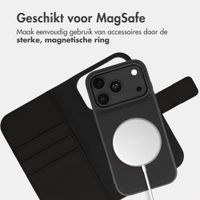 imoshion Uitneembare 2-in-1 Luxe Bookcase Apple iPhone 18 Pro Max / 17 Pro Max - Zwart