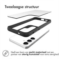 imoshion Rugged Hybrid Case Samsung Galaxy S25 - Zwart