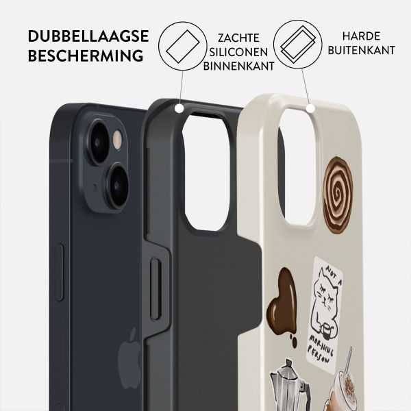 Burga Tough Backcover MagSafe Apple iPhone 14 - Oat Milk Please