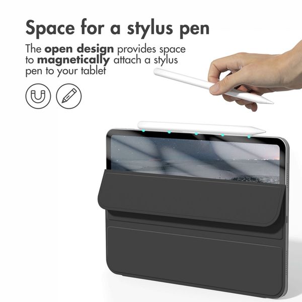 imoshion Magnetic Book Case Apple iPad 11 (2025) 11 inch A16 / iPad 10 (2022) 10.9 inch - Black