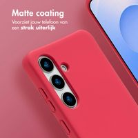 imoshion Color Backcover met afneembaar koord MagSafe Samsung Galaxy S24 / S25 - Red Raspberry