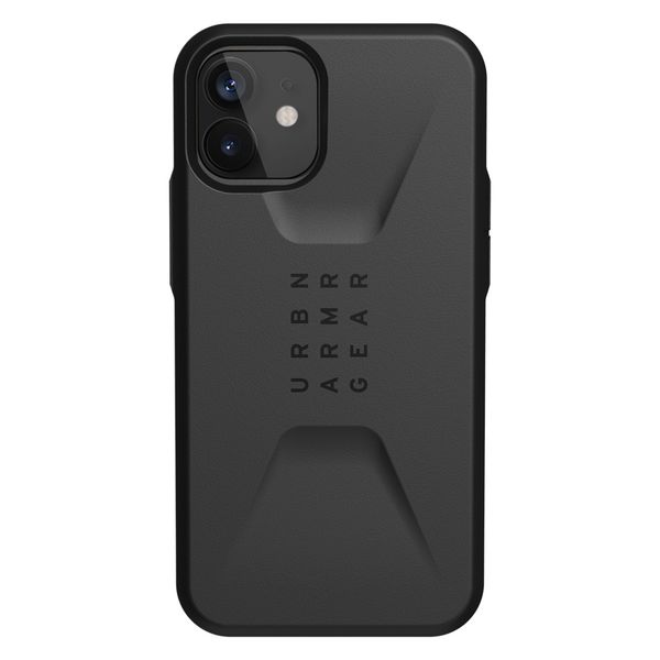 UAG Civilian Backcover iPhone 12 Mini - Zwart