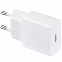 Samsung Originele Power Adapter met USB-C kabel - Oplader - USB-C aansluiting - Fast Charge - 15 Watt - 1 meter - Wit