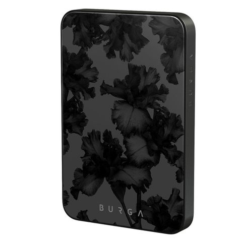 Burga Magnetic Powerbank 5.000 mAh - MagSafe en Qi2 - Nocturnal / Gunmetal