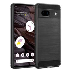 imoshion Brushed Backcover Google Pixel 7a - Zwart