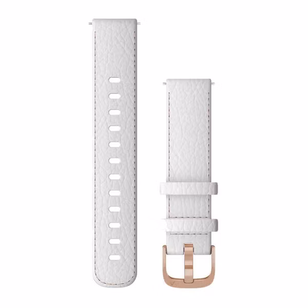 Garmin Leren bandje  - Garmin 18 mm aansluiting - Sand