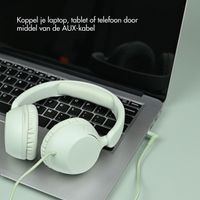 imoshion Kinderkoptelefoon met Draad - AUX kabel - Decibelbegrenzer - Mint Green