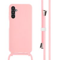 imoshion Siliconen hoesje met koord Samsung Galaxy A14 (5G/4G) - Roze