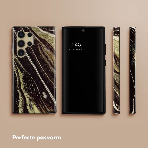 Selencia Vivid Backcover Samsung Galaxy S24 Ultra - Chic Marble