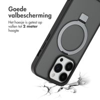 Accezz Ring Stand Backcover met MagSafe Apple iPhone 14 Pro - Zwart