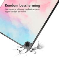 imoshion Design Trifold Bookcase Samsung Galaxy Tab A11 Plus / A9 Plus - Sky