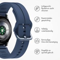 imoshion Siliconen bandje Samsung Galaxy Watch 4 / 5 / 6 / 7 (20 mm) - Donkerblauw