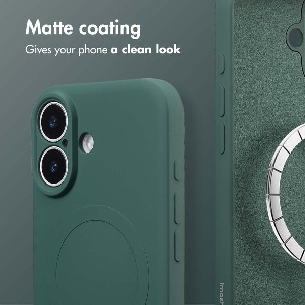 imoshion Colour Back Cover with MagSafe Apple iPhone 17 - Dark Green