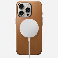 Nomad Modern Leather Case iPhone 16 Pro - English Tan