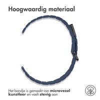 imoshion Magnetisch lederen bandje  - Universeel 20 mm aansluiting - Blauw