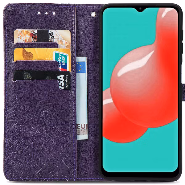 imoshion Mandala Bookcase Samsung Galaxy A32 (5G) - Paars