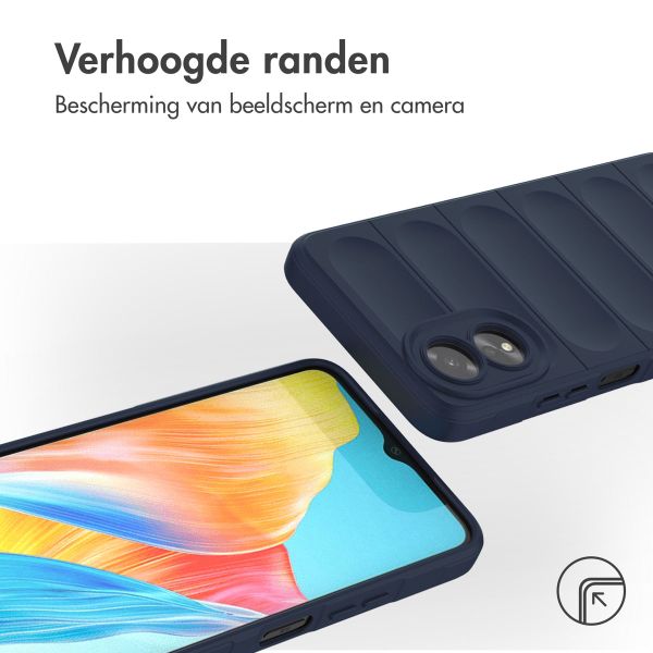 imoshion EasyGrip Backcover Oppo A18 / Oppo A38 - Donkerblauw