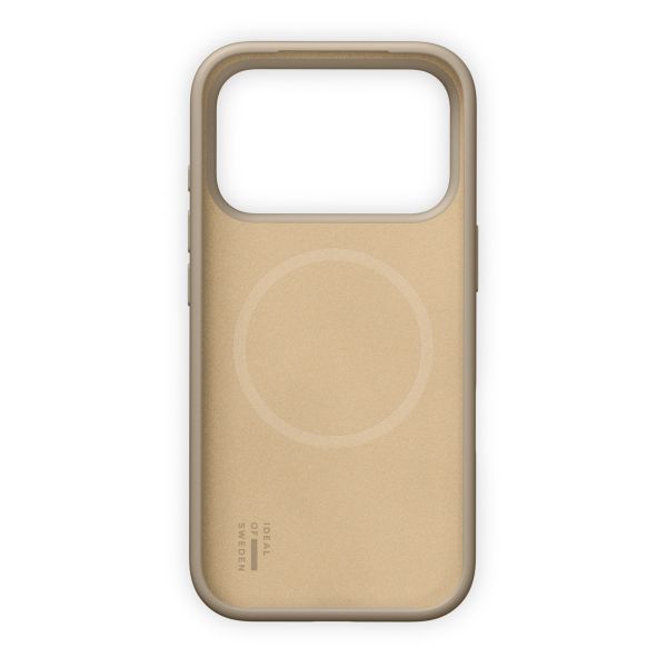 iDeal of Sweden Silicone Case met MagSafe Apple iPhone 17 Pro - Beige