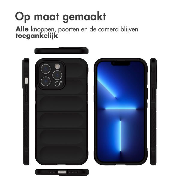 imoshion EasyGrip Backcover Apple iPhone 13 Pro Max - Zwart