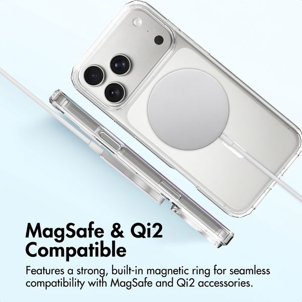 Accezz Xtreme Impact Backcover with MagSafe Apple iPhone 18 Pro Max / 17 Pro Max - Transparent