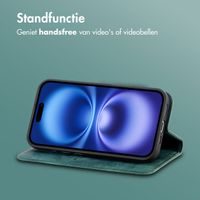 imoshion Slim Bookcase Apple iPhone 16 - Groen