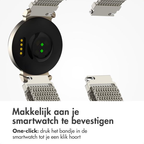 imoshion Milanees magnetisch bandje Garmin Lily 2 - Sterrenlicht