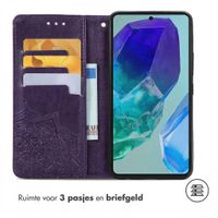 imoshion Mandala Bookcase Samsung Galaxy S24 FE - Paars