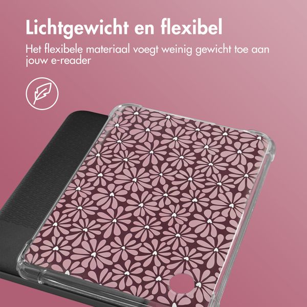 imoshion Design Clear Backcover Kobo Clara Colour / Clara BW - Bloom Love Blush
