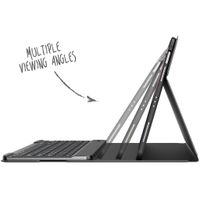 Accezz QWERTY Keyboard Bookcase Apple iPad Air (2025 / 2024 / 2022 / 2020) / Pro 11  (2022 - 2018)