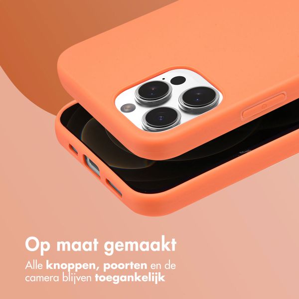 imoshion Color Backcover Apple iPhone 12 (Pro) - Apricot Crush Orange