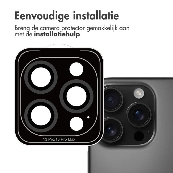 imoshion Camera Protector Glas 2 Pack Apple iPhone 16 Pro / 16 Pro Max - Zwart