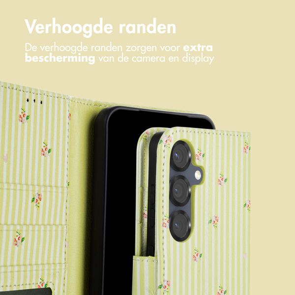 imoshion Design Bookcase Samsung Galaxy S25 - Garden Stripes