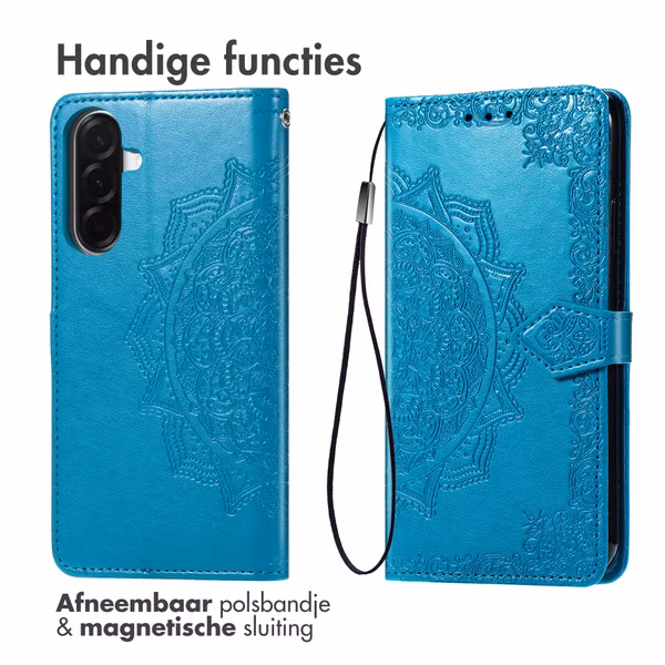 imoshion Mandala Bookcase Samsung Galaxy A57 (5G) - Turquoise