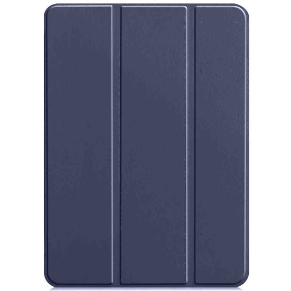 imoshion Trifold Bookcase Apple iPad Pro 12.9 (2018/2020/2021/2022) - Donkerblauw