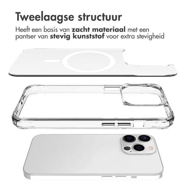 imoshion Rugged Air MagSafe Case Apple iPhone 13 Pro - Transparant