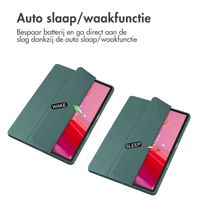 imoshion Trifold Hardcase Bookcase Lenovo Tab M11 - Groen