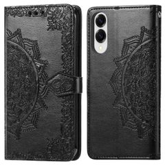 imoshion Mandala Bookcase Samsung Galaxy S25 Edge - Zwart